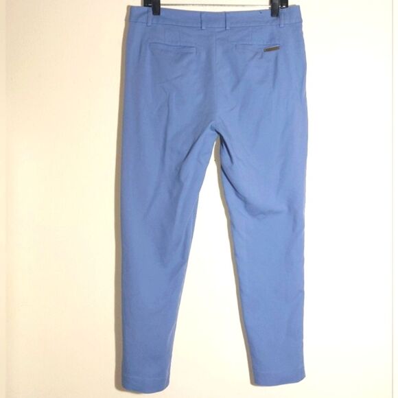 Jones New York Signature Womens Grace Ankle Cotton Stretch Pants Blue Size 8 EUC - Picture 5 of 13